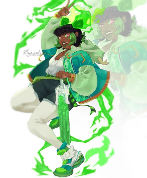 Starting off art for the new year with Her :D I love Mei sm I really gotta draw her more[#LEGOMonkieKid #monkiekid] 
