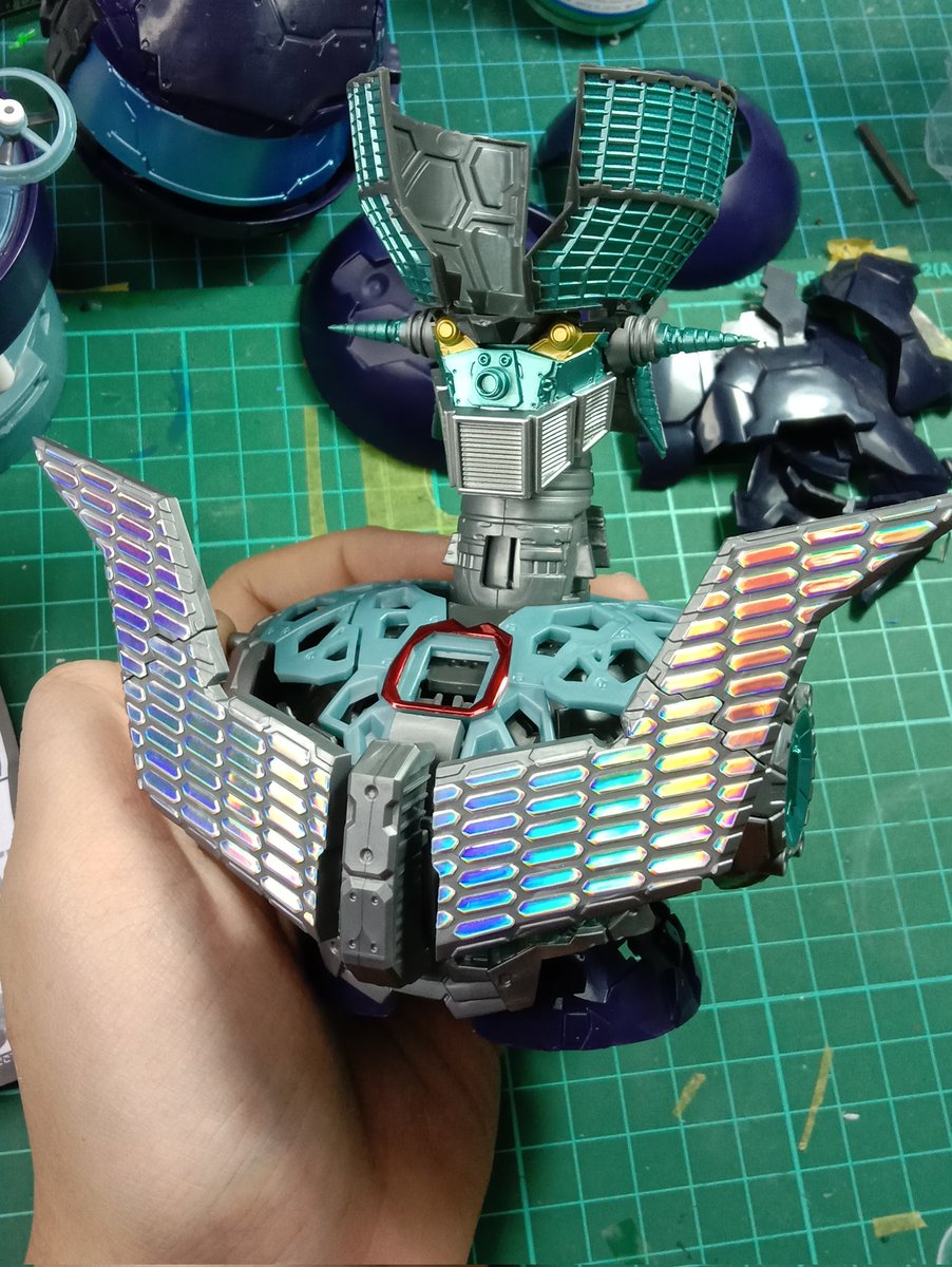 evoru_shawn's tweet image. 空にそびえる くろがねの城~
#mazingerz #mazinger #superrobot