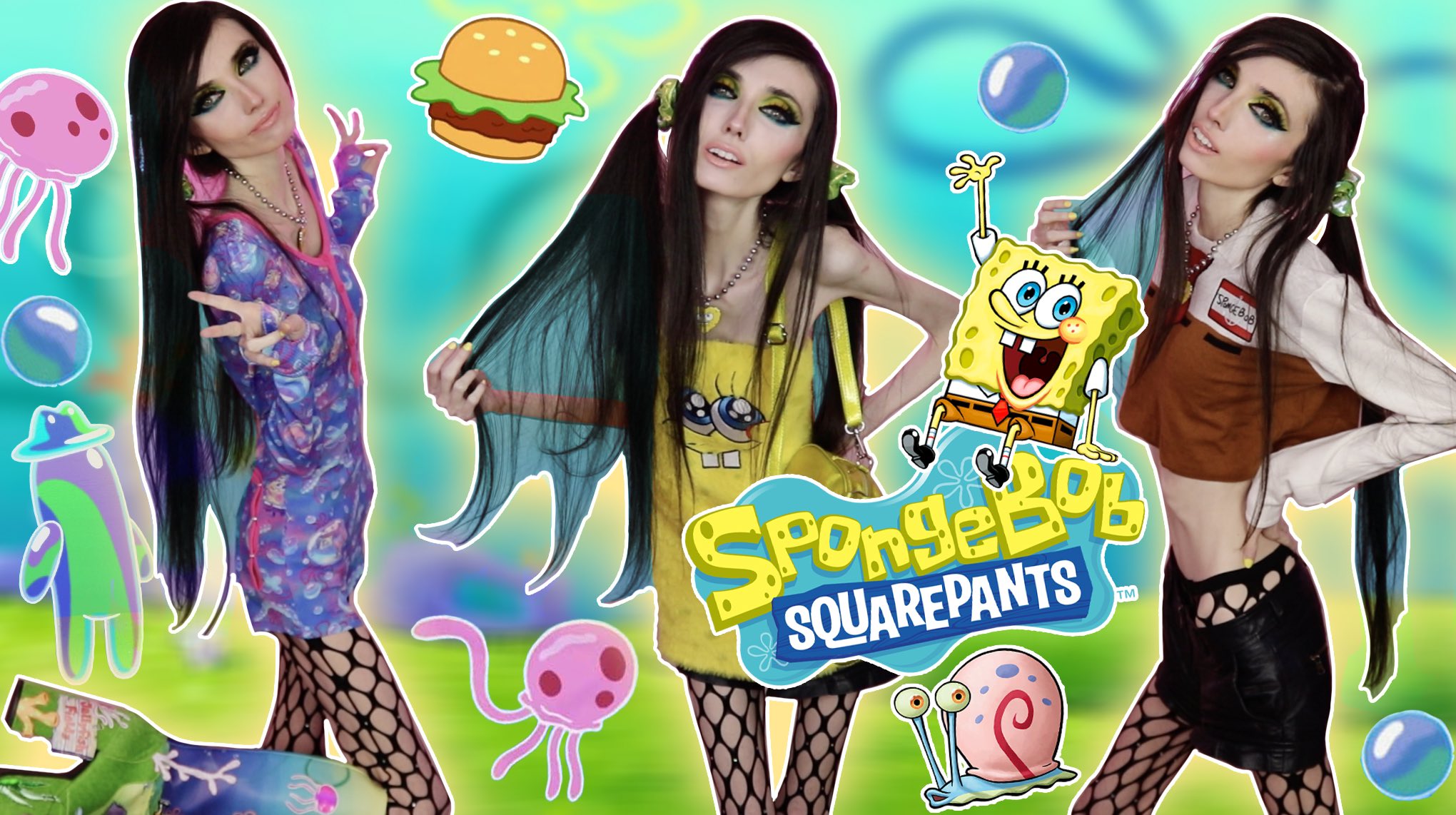 Eugenia Cooney on X HUGE 1 000 SPONGEBOB TRY ON HAUL Dolls Kill x Spongebob SquarePants https t ELUjOySZZ4 https t BBuZNZDX35 X