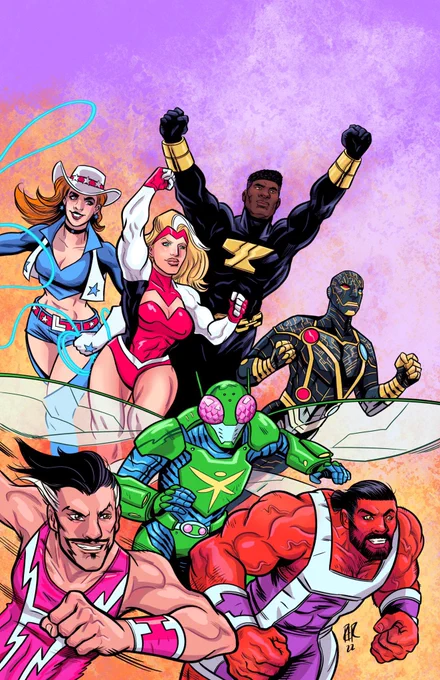 In case you've somehow missed it, I've been working on a wacky superhero action romcom series SpandEx which is free to read on the WebToon app. 4 episodes are already up and I'm going to attempt to post new episodes twice a month this year. Link in comments. 