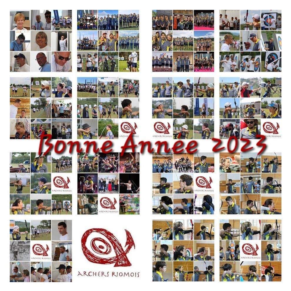 Les Archers Riomois vous souhaitent une très bonne année 2023 ! 🎯👍

#archersriomois
#FFTA #villederiom #departementpuydedome #auvergnerhonealpes #agglo_rl
