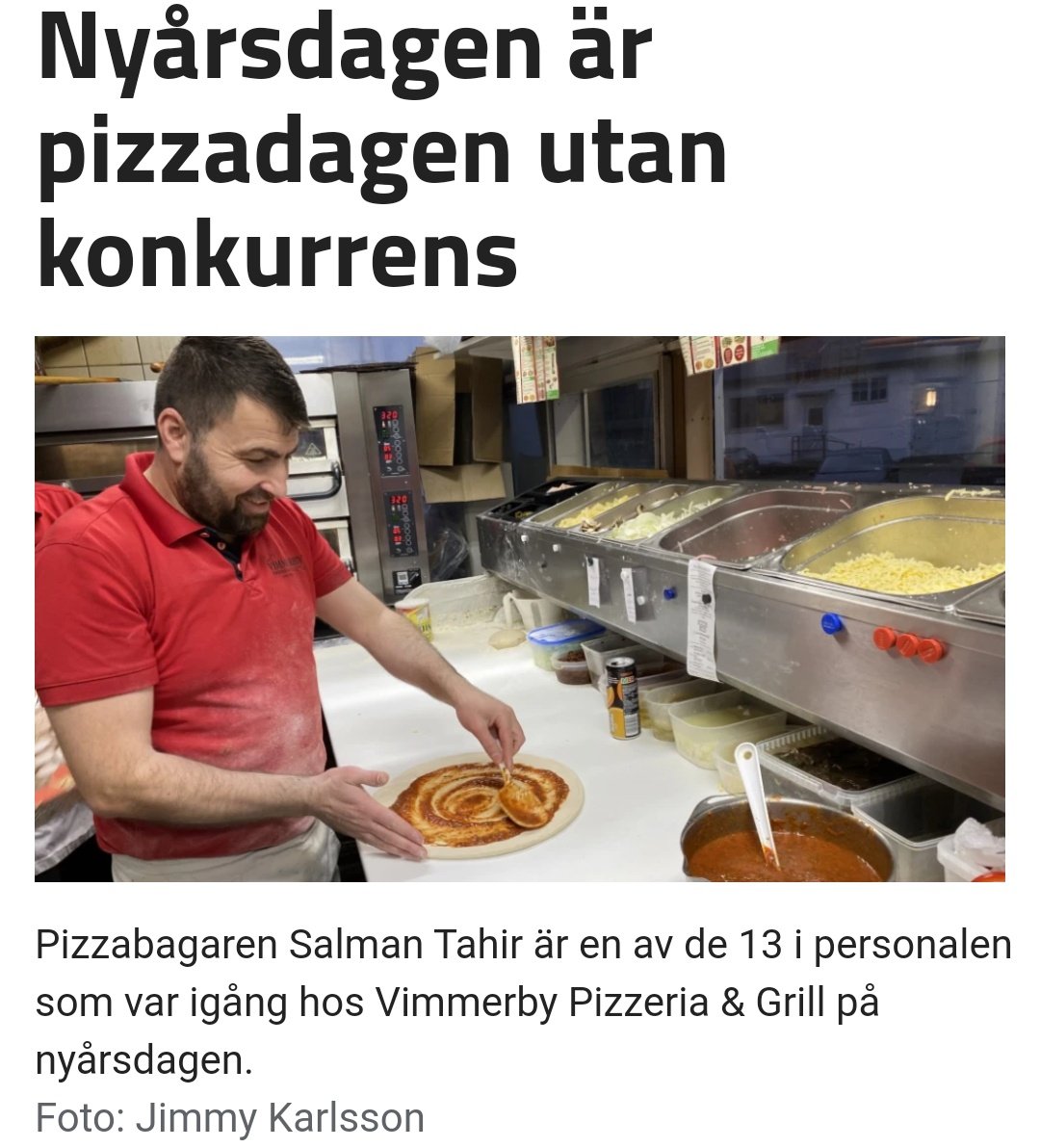 swetraditions's tweet photo. This is not a coincidence, but the result of a genius marketing campaign by an online pizza delivery service. In 2008, they launched New Year’s Day as Big Pizza Day. Media joined in, and every year you now can read about pizzerias working more than ever. https://t.co/MpRhJRvrOz