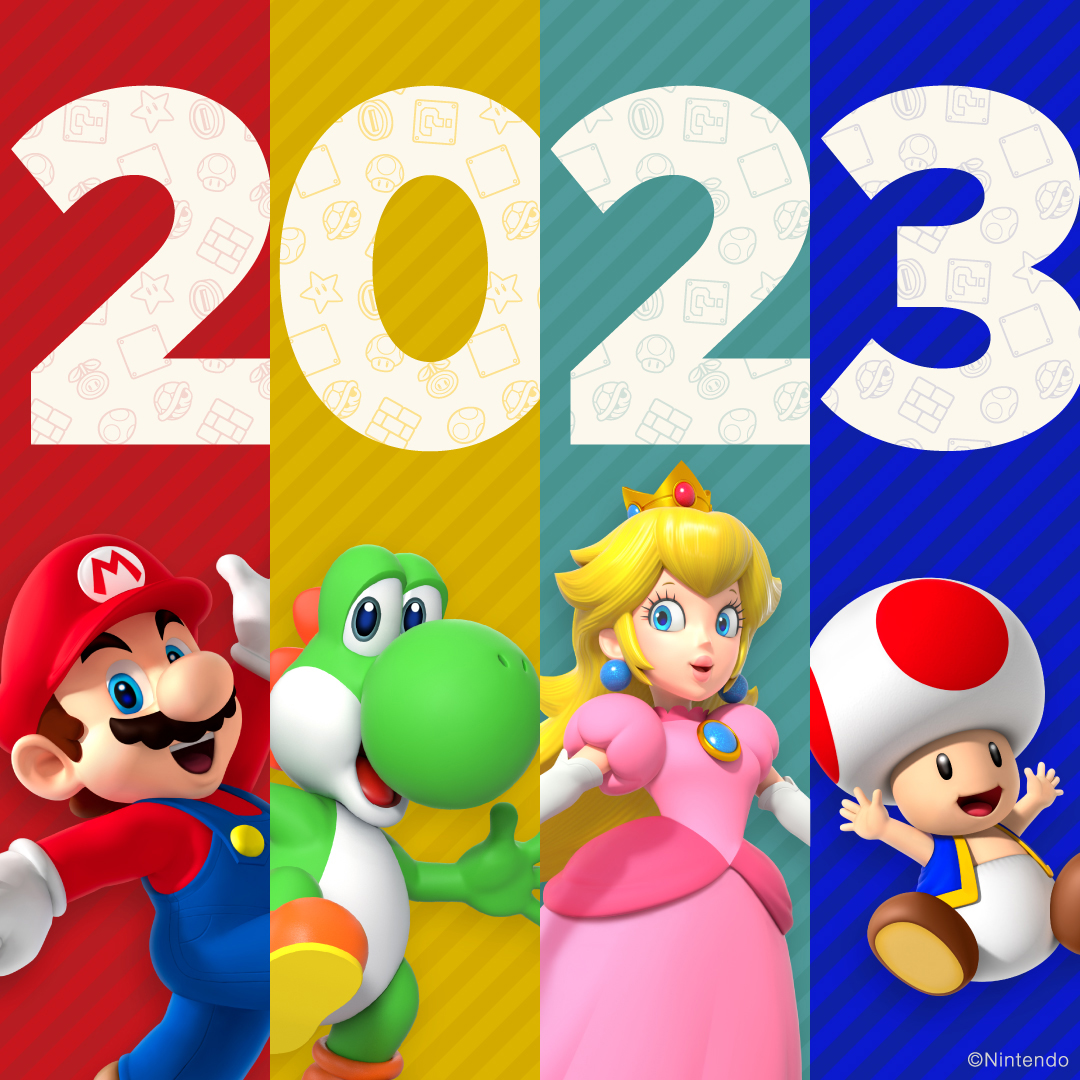 ¡Feliz Año Nuevo de parte de Nintendo y el Reino Champiñón!

#Nintendo #FelizAñoNuevo