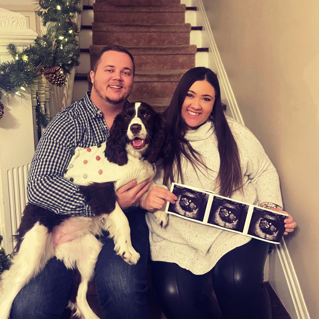 rileyleckey's tweet photo. 2023 - the year we become mom &amp; dad 🤍 https://t.co/e11qoxAkST
