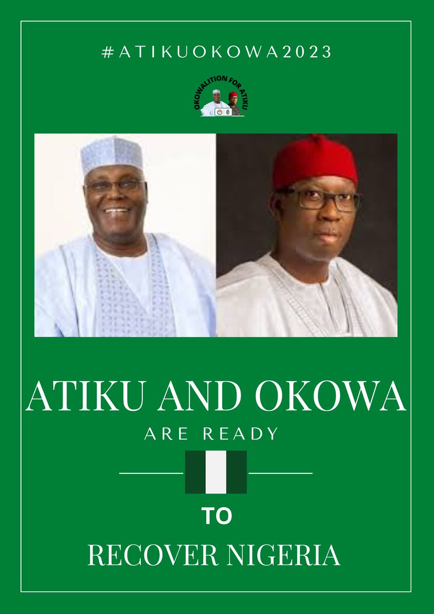 Okowalition for Atiku tweet media