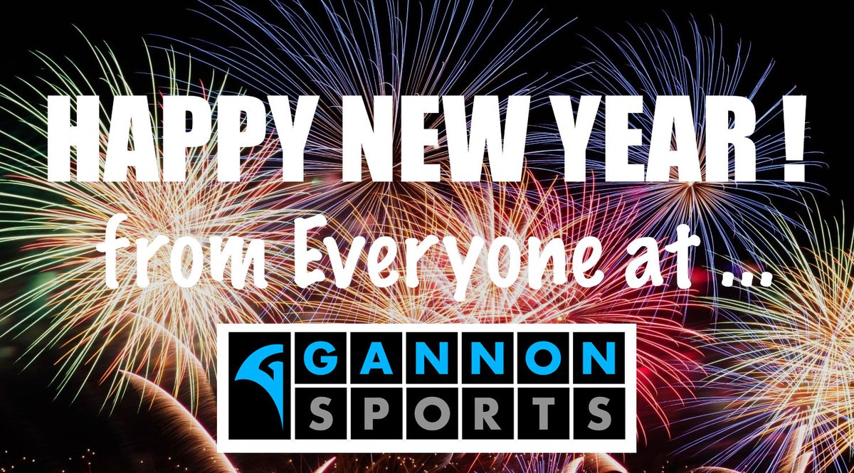 HAPPY NEW YEAR! From everyone here at Gannon Sports.  We hope you have a fantastic year!

#GannonSports