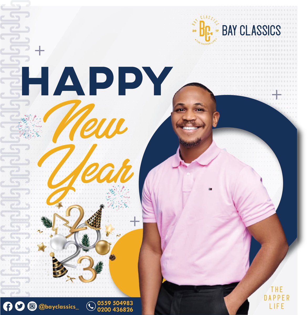 bayclassics_'s tweet photo. 🟣Wishing you a sparkling New Year! Happy 2023! Our dappers 🤩here and beyond 🕊☘️

#NewYear #HappyNewYear https://t.co/rr88V9dnuo