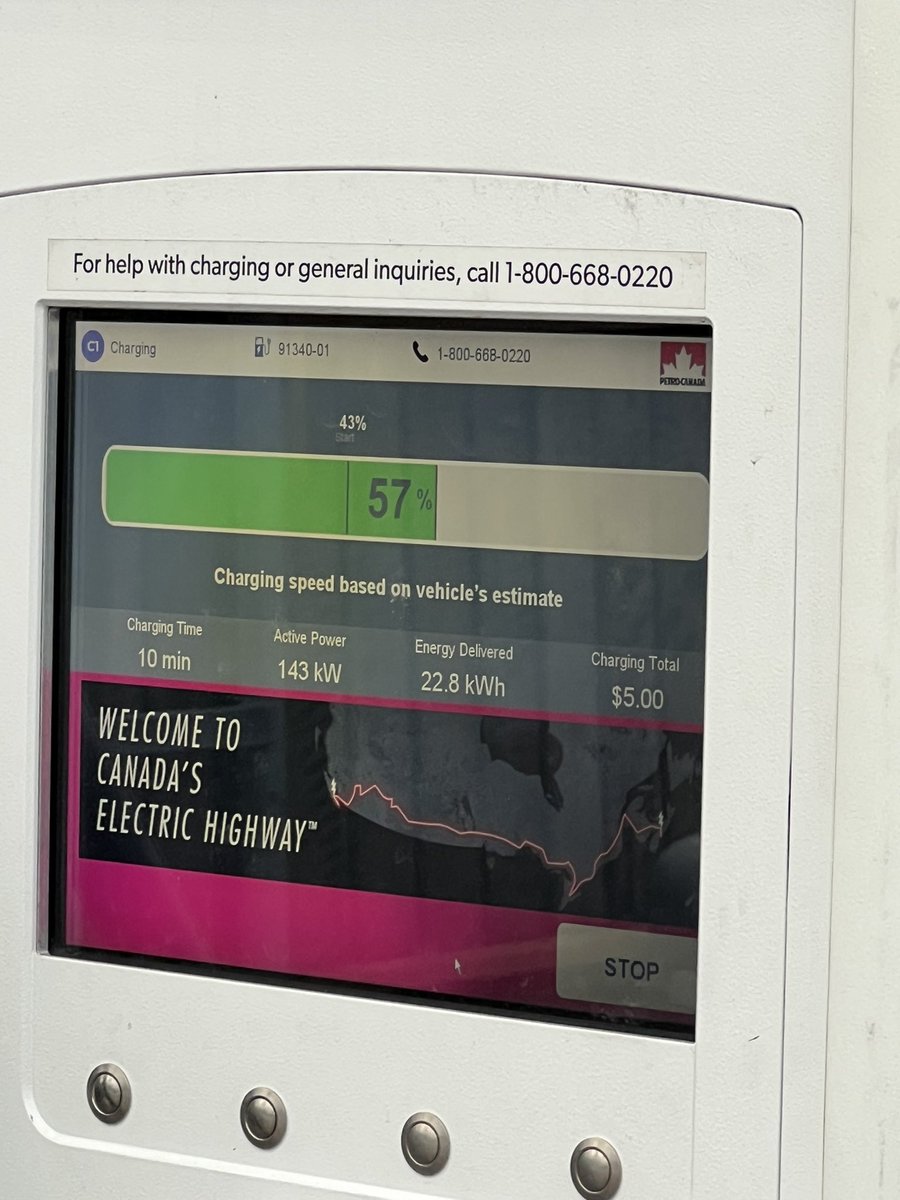 Anthony_K86's tweet photo. Finally able to test the PetroCanada 200kW DC fast charger closest to me. Getting a respectable 143kW @RateYourCharge #Vancouver #ev #DCFC https://t.co/LawcQql8HM