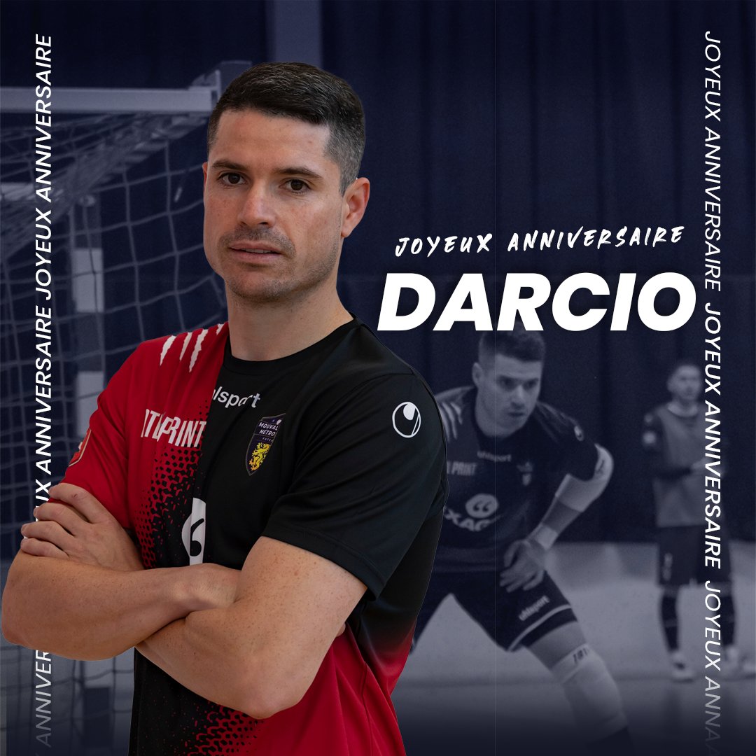 🎂 L'ensemble du staff et joueurs du club souhaitent un 𝗷𝗼𝘆𝗲𝘂𝘅 𝗮𝗻𝗻𝗶𝘃𝗲𝗿𝘀𝗮𝗶𝗿𝗲 à notre fidèle gardien Darcio Forgiarini 🔵⚪