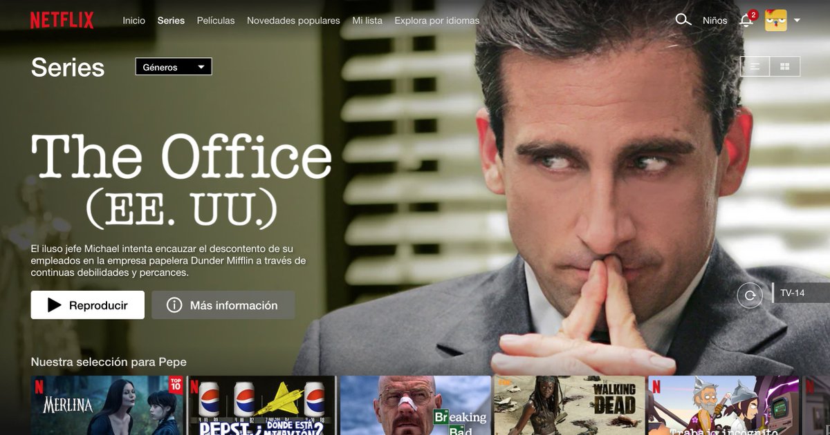 sopitas's tweet photo. 🎶 Entreee tus maaaaanos, estáaa mi vidaaa señoooor" 🎶

¡Ya llegó 'The Office' a Netflix! 😃 https://t.co/Zt1HJBwZi8
