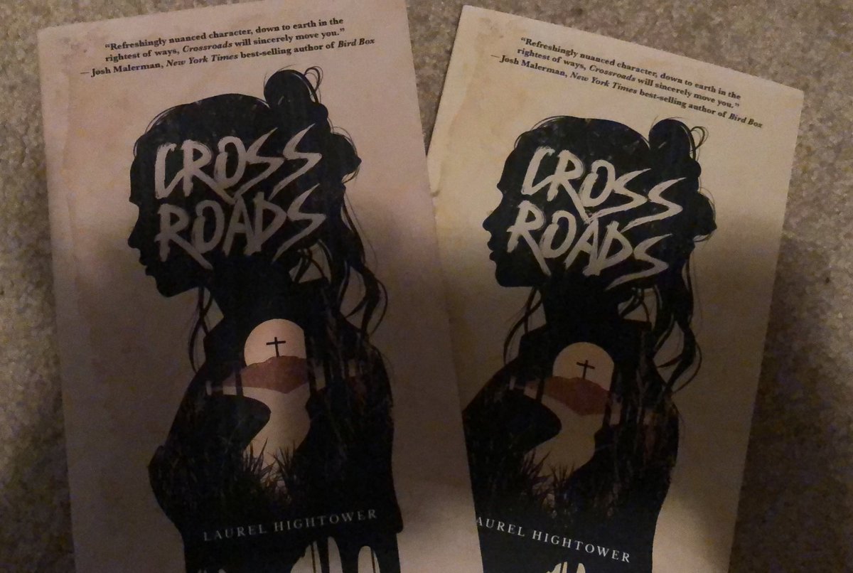 eheinlen's tweet image. Apparently, last year, I bought two Crossroads by @HightowerLaurel. Now, I’m going to gift one to a friend. #excellentbook