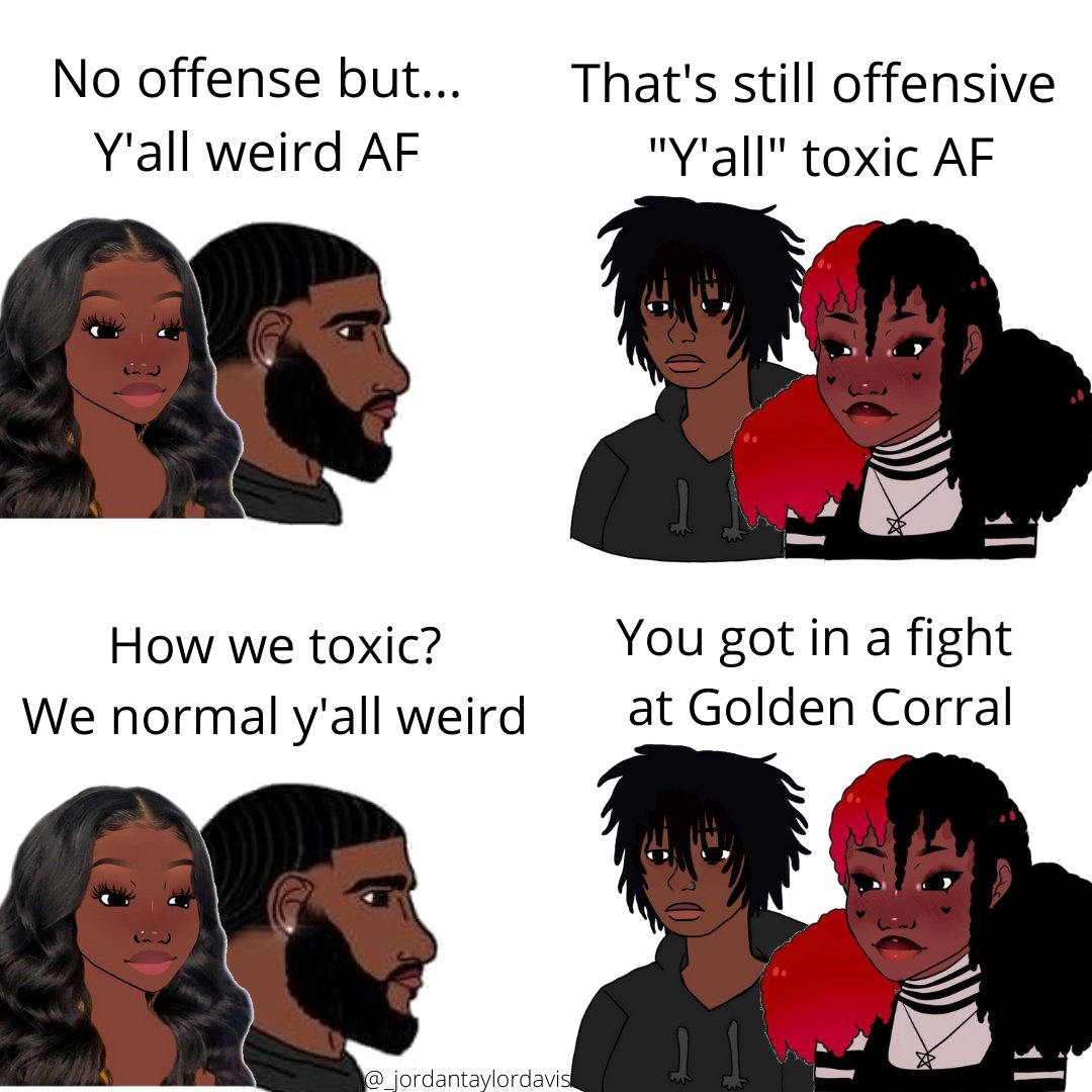 _JordanTaylorD's tweet photo. Will start sharing the original story that grew from these blerd topic comics soon. Thanks for the RT's

#loveblerds #blerd https://t.co/8M0VNZcuzj