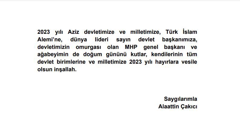 Alaattin Çakıcı (@alattincakici) on Twitter photo 