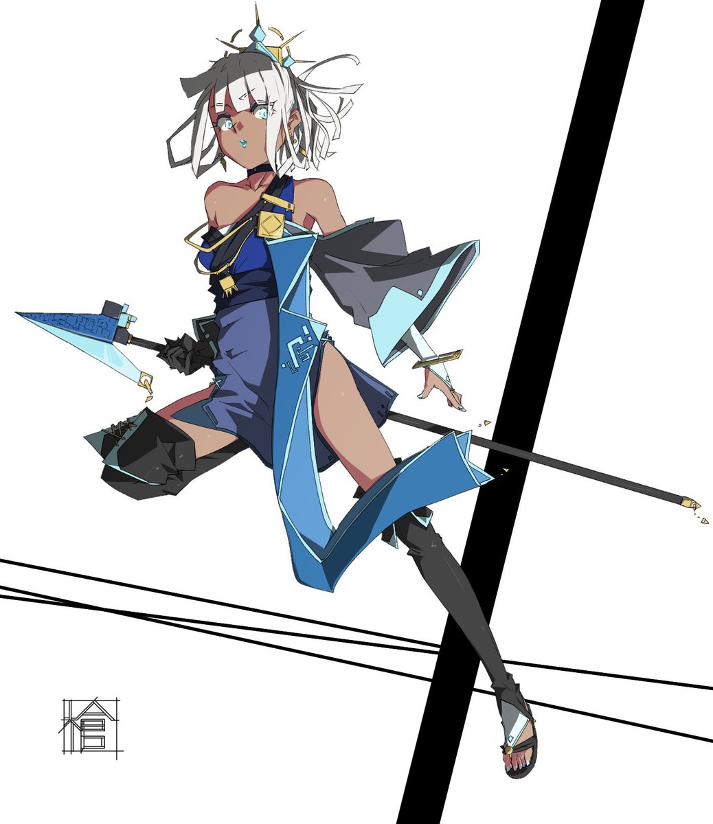 「ちゃす!!

 #新年早々の創作クラスタフォロー祭り 」|春のアニメ録画まだのイラスト
