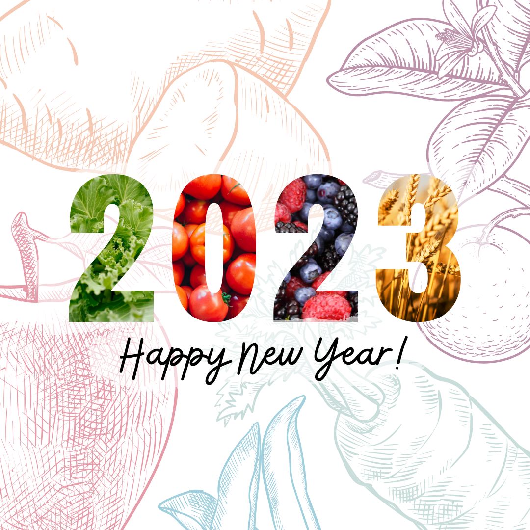 Happy New Year from the National Farm to School Network! ✨  In 2023, we are excited to continue building on the incredible momentum happening with farm to school, universal meals, and values-based initiatives. Let's make it another great year of #farmtoschool together!