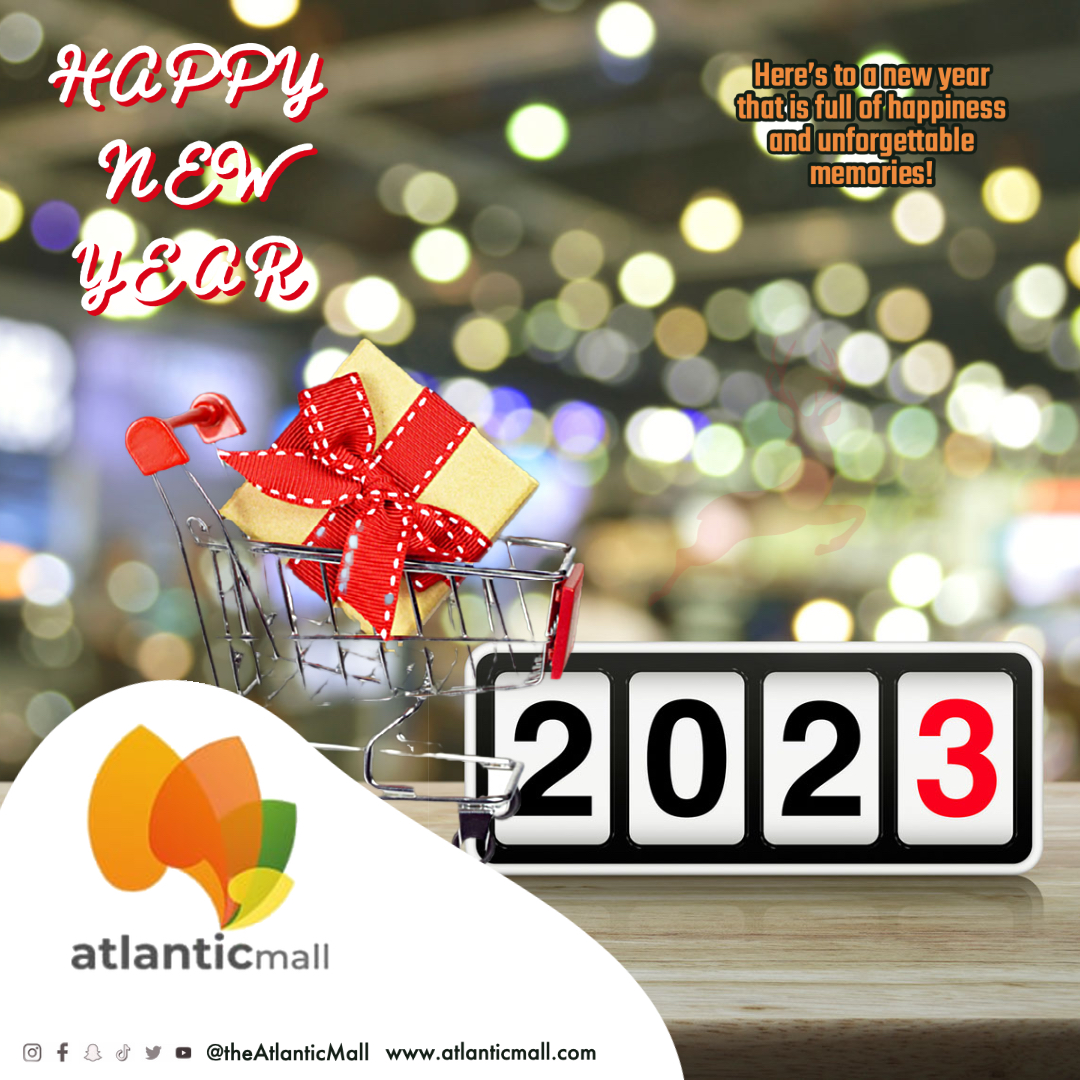 TheAtlanticMall's tweet photo. HAPPY NEW YEAR!! πππ€©π·οΈπποΈ
Here's to a new year that is full of happiness and unforgettable memories.
#AtlanticMall
#WhereGreatExperienceHappens
#ShopOclock
#Shopping
#Explore
#AtomicJunction https://t.co/aFToOwfscK