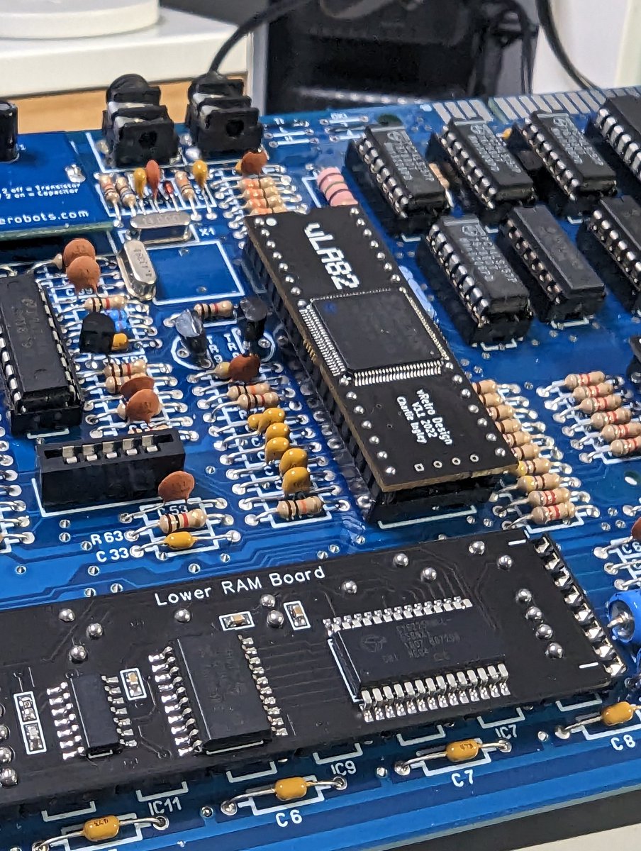 lostretrotapes's tweet image. ZX Spectrum made from all completely new parts still available today is complete. Putting in a new repo case, reproduction packaging and polys so it will look like a factory fresh speccy in 2023. This one is going to be part of @SpectrumTinted Easter charity stream prizes.