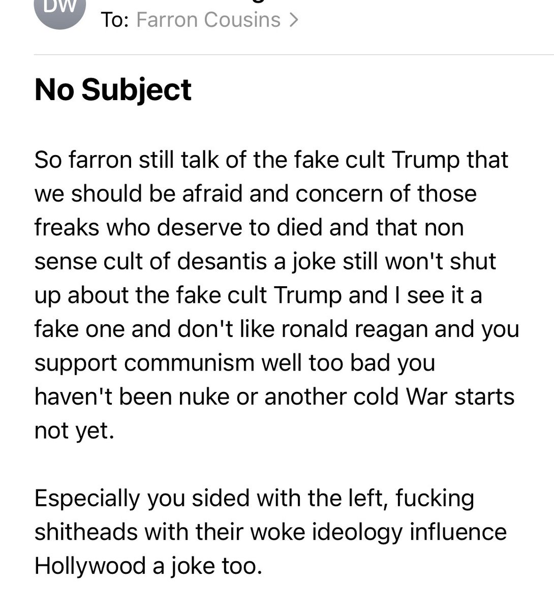 Farron Cousins tweet media