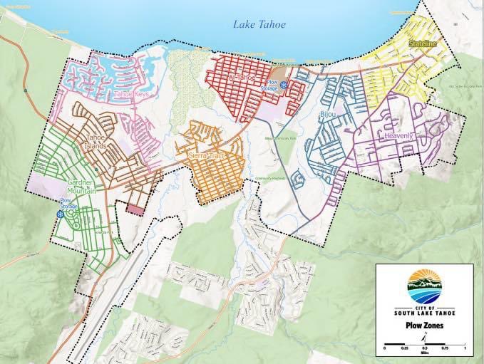 City of South Lake Tahoe on Twitter "Snow removal crews are working 12