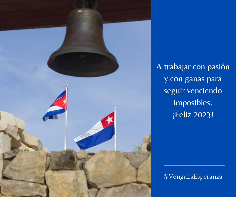 Felicidades para todos los revolucionarios del mundo, hoy nuestra invencible Revolución está de cumpleaños. #VengaLaEsperanza