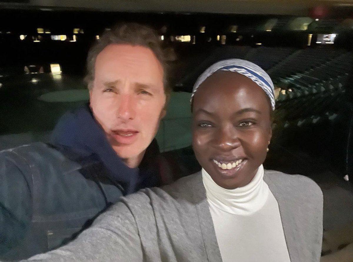 twdufans's tweet photo. new photos of Andrew Lincoln and Danai Gurira working on the Richonne spinoff ❤️‍🔥 https://t.co/wvwvJ6XcpB