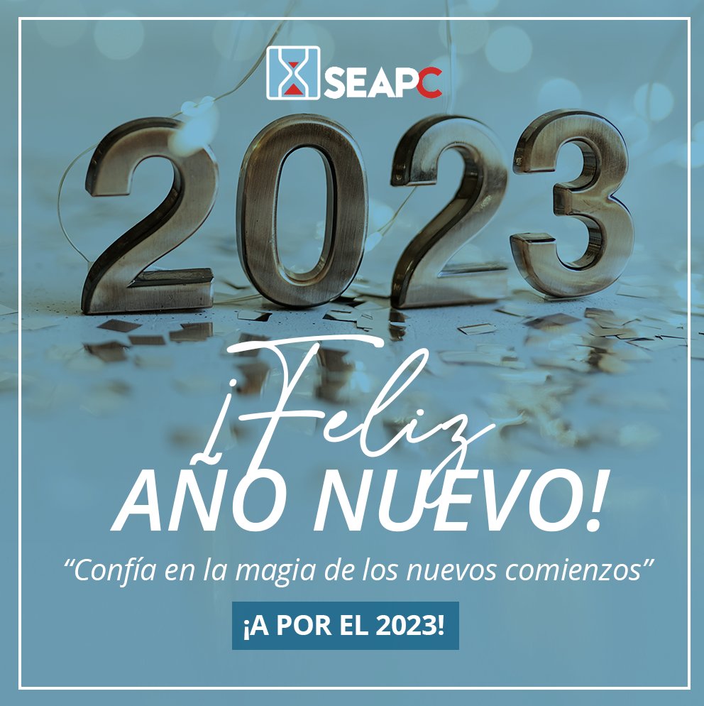 criticoSEAPC's tweet photo. Esperamos que hayáis tenido un muy buen inicio de este nuevo año, que todas vuestras metas y propósitos se hagan realidad. Gracias por vuestro apoyo para nosotros significa mucho ❤️
¡FELIZ 2023! https://t.co/S233BCBrP2