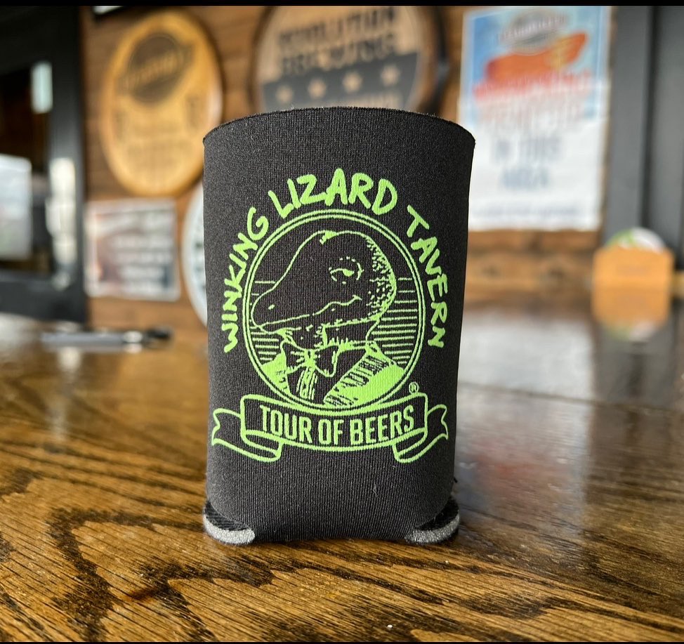 winkinglizard's tweet photo. SIGN UPS NOW AVAILABLE FOR THE 2023 TOUR OF BEERS π»
Get this Koozie when you sign up and earn this exclusive Tour shirt once you hit your first 25 beers π π
https://t.co/ncfvo5CtXl
#tourofbeers #newyearnewtour #touristtuesday #rewardsystem #monthlydrawings #repeatbeers https://t.co/GkPRJILSL3