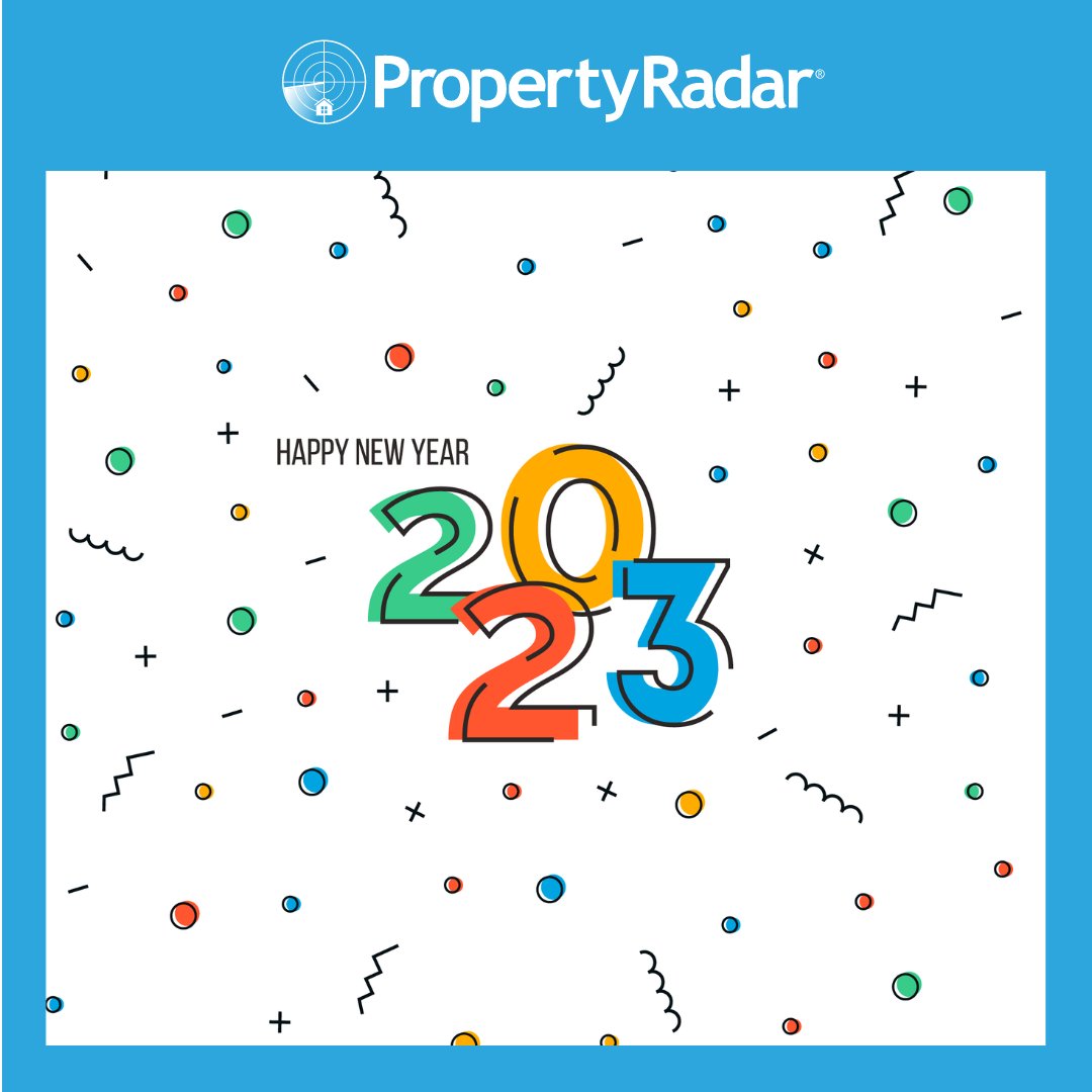 PropertyRadar's tweet image. Wishing everyone a happy, healthy New Year ✨