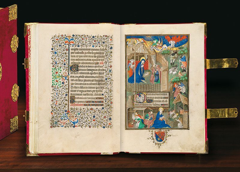 A glimpse inside the exquisite #sobieskihours Happy New Year from Addison Publications!