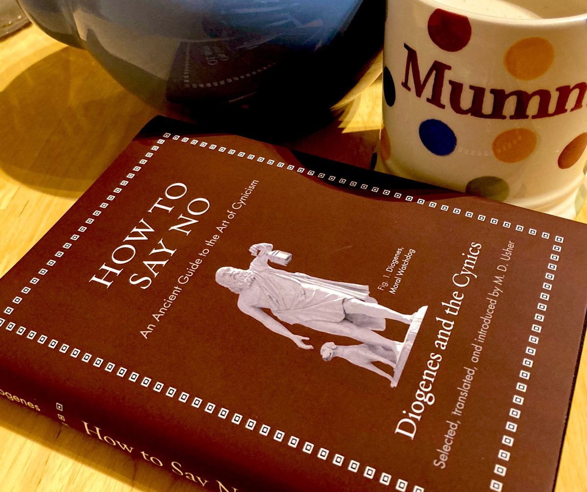 DrElizabethMac1's tweet photo. A run & a #Pembrokeshire #coastal walk to start the #NewYear. We then needed many mugs of tea & I inhaled this smashing short & powerful book from #MDUsher @uvmvermont. ‘What will I say no to in 2023?’ is a crucial question. #HowToSayNo #Cynics @five_books https://t.co/e770dyKAYl https://t.co/zbMP3eIOVh