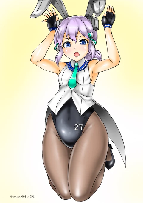 新年からさっそく遅刻すみません。兎年なのでラングレーをバニーで描いてみました。今年も出来るだけ描いていこうと思うのでよろしくお願いします#艦これ版深夜の真剣お絵描き60分一本勝負#艦これ版真剣お絵描き60分一本勝負_20230101#ラングレー 