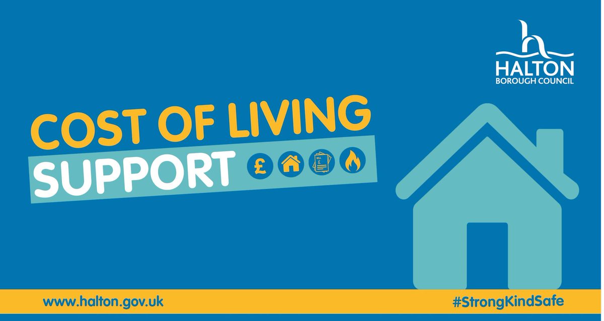 HaltonBC's tweet photo. Concerned about the rising cost of living? You’ll find information on local support around food, heating and energy, crisis/emergency help, money worries and mental health on our website: https://t.co/r6rUJu9kO0 #StrongKindSafe https://t.co/Q2R1z79tg2