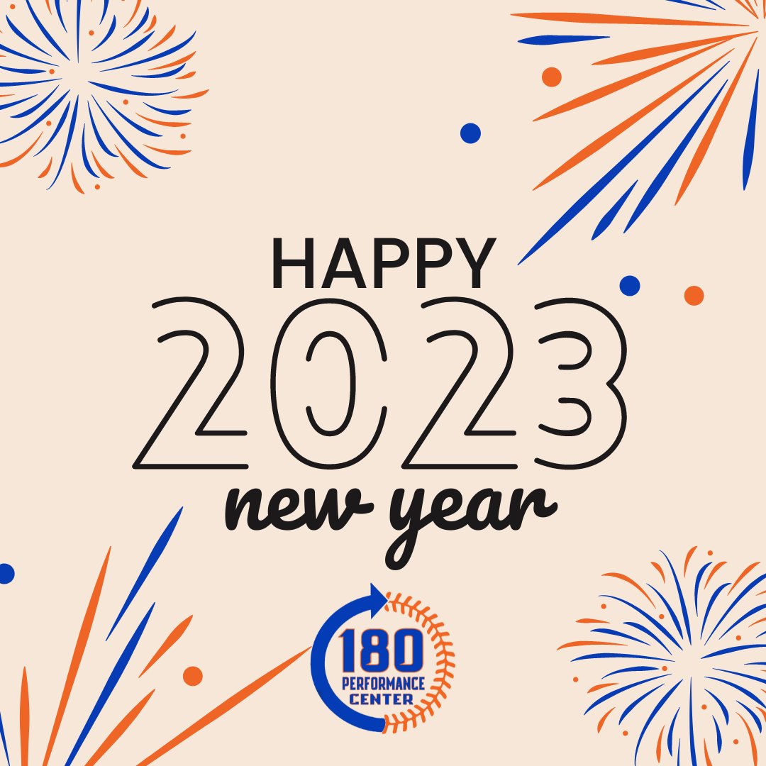 180_center's tweet photo. Happy New Year!! Here is to making 2023 the best year ever!
#180performancecenter #newyear https://t.co/oi9hNY8RyP