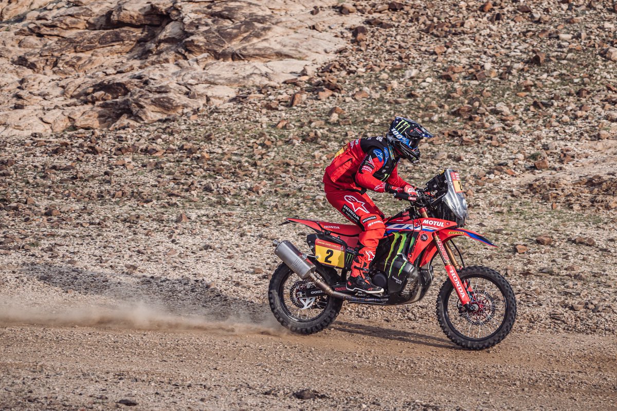 RallyTeamHRC's tweet photo. We have a stage (1) win @dakar congrats @rickyB357 what a nice way to start 2023!!! https://t.co/AhhFabGb7O