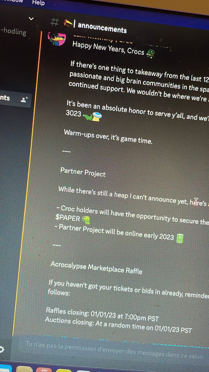 sooltanbtc's tweet photo. First GM of 2023 is a reminder of how gamefi bull run is cooking and how @banks is about to shake the web 3 space with @iblamenfts … are u ready to battle evolve and capture!!? @acrocalypseNFT is programmed to 🚀🚀🚀🚀🐊🐊🐊🐊🐊 https://t.co/wzE00BEMle