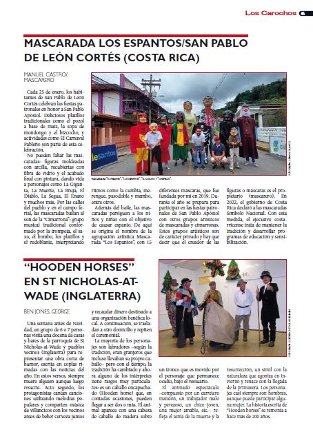 Para los que leen español: acaba de aparecer un artículo sobre Hoodening en la revista de <a href="/LosCarochos/">Los Carochos</a> (loscarochos.es/revista/)