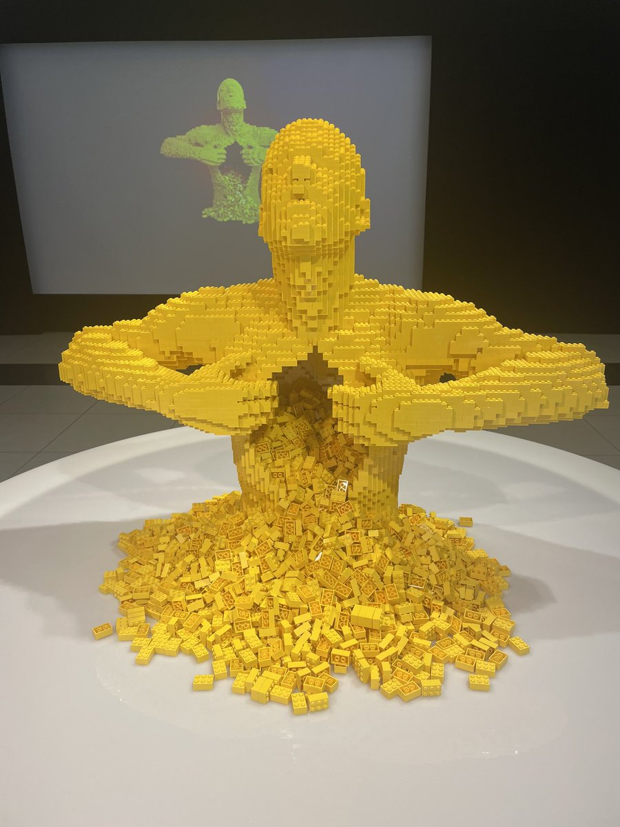 jbradleyrushing's tweet image. The Art of the Brick exhibit is AMAZING. Highly recommend.  #BostonBricks