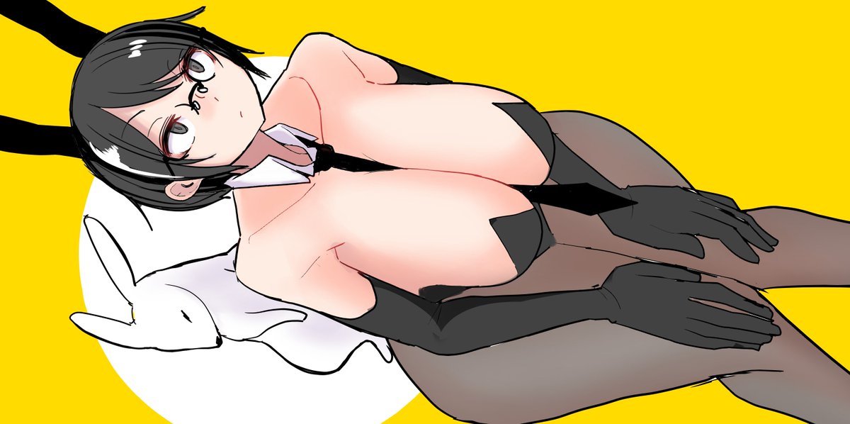 ピクシブのトップページ、うさぎ仕様にした 