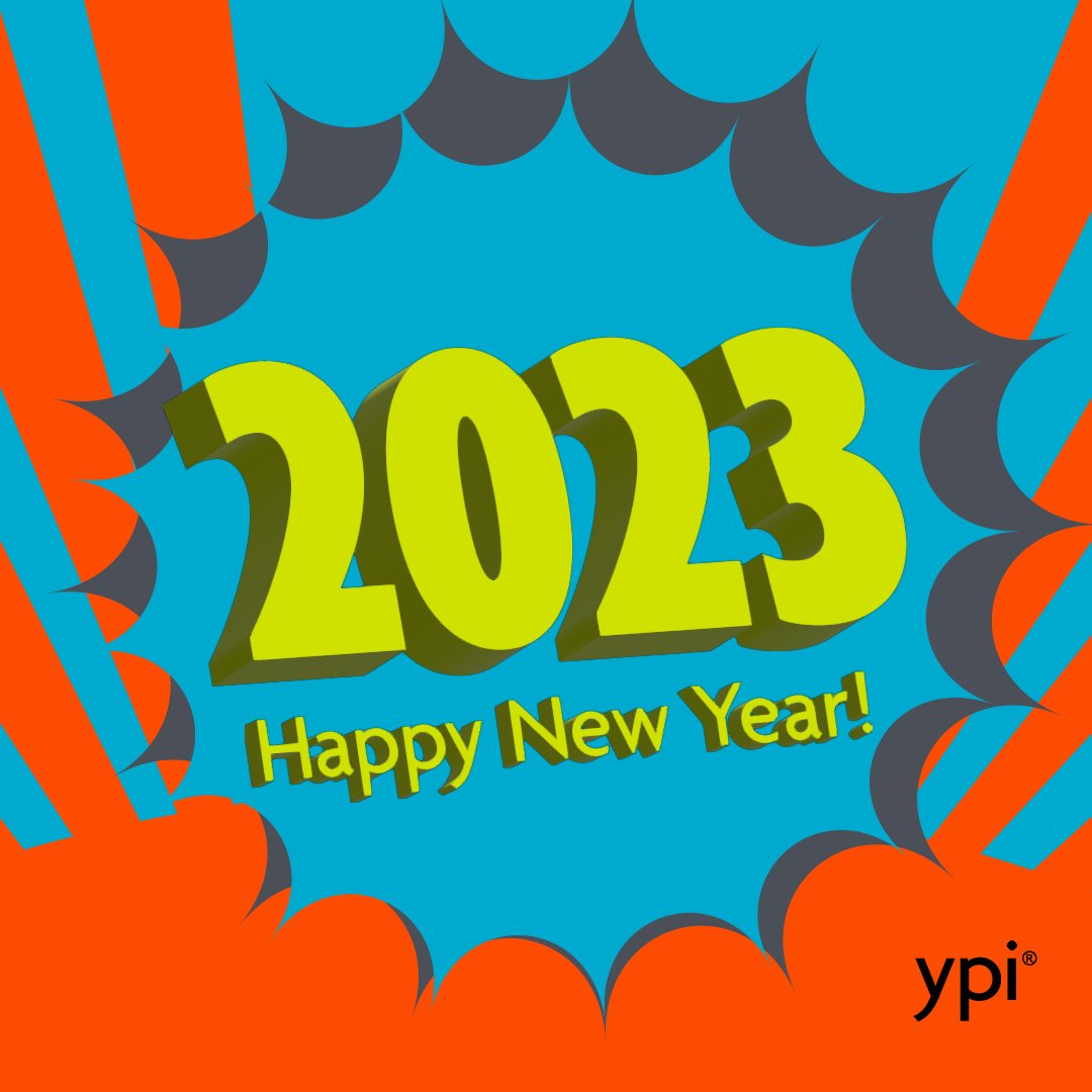YPI_cares's tweet photo. Happiest start of 2023 from all of us at YPI!
#goypi #ypicares #philanthropy #community #ypiconnects #2023 #NewYear https://t.co/Wg3Yc66DOi