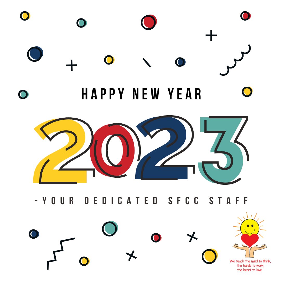 Happy New Year from Your Dedicated SFCC Staff!

#childtherapy #childcounseling #teentherapy #teencounseling #childpsychiatry #therapy #mentalhealth #IOP #ABA #CBT #DBT #autism #anxiety #ODD #OCD #ADHD #parenting #copingskills #mindfulness #octherapy #chathamtherapy #happynewyear