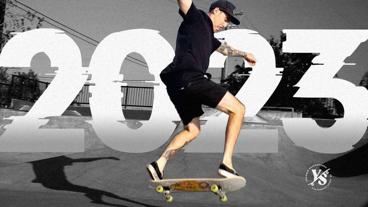 YocaherSk8's tweet image. Let's enjoy the ride! Always find a way to make the best of every situation. Thank you for all the love and support throughout the years let's kickstart that #winningmindset 💯 2023 here we go!
...
.
.
.
#yocaher #skateboards #skateboarders #skateboardingisfun #skatelife