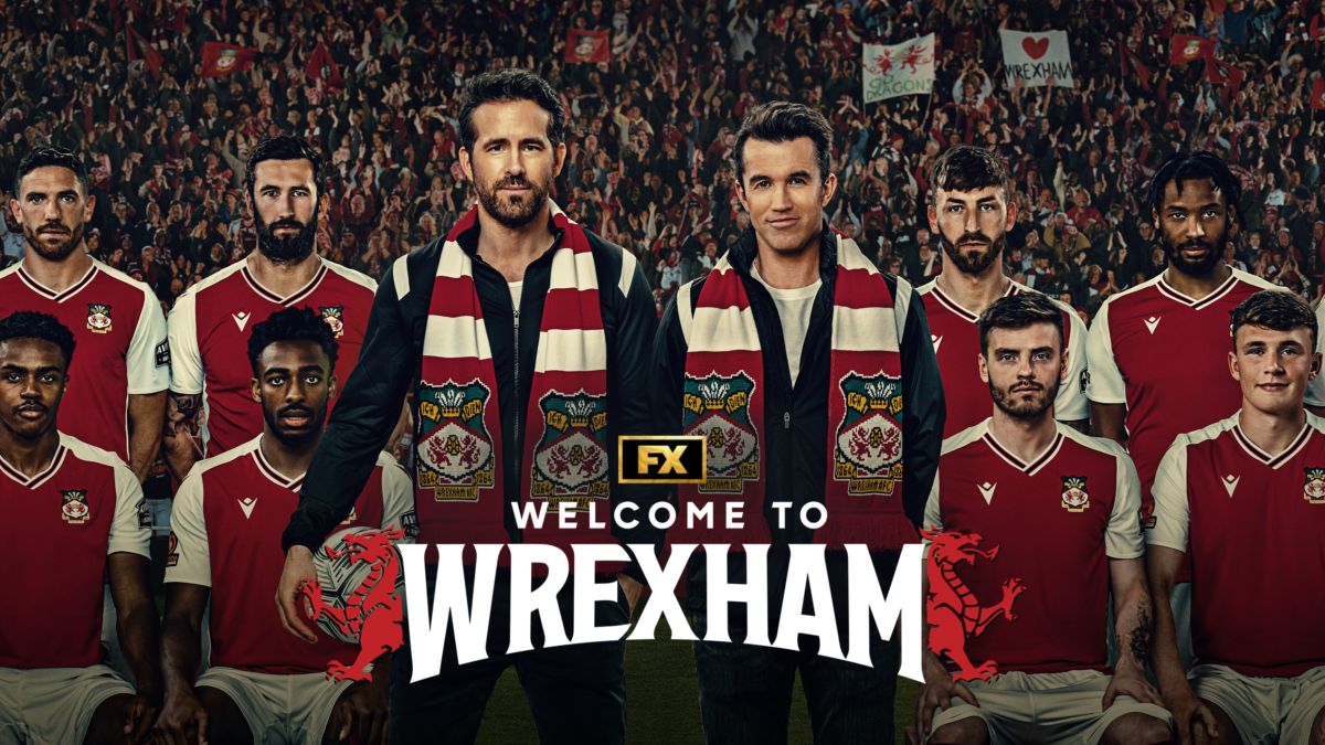 FotoKenny's tweet photo. Even if "Welcome to Wrexham" is supposed to be entertainment there is a lot of bits learning about people in it, love it. @VancityReynolds and @RMcElhenney made a great reality documentary for footballfans and beyond. The story behind @Wrexham_AFC takeover is a must see! #Wrexham https://t.co/dN3eY0Uosd