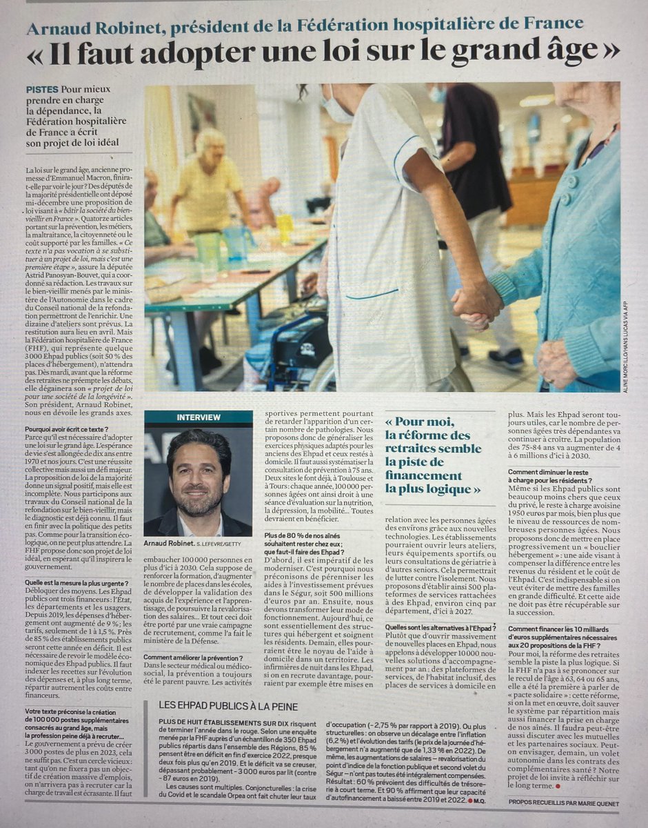 Pour une loi Grand Âge en 2023 ⤵️