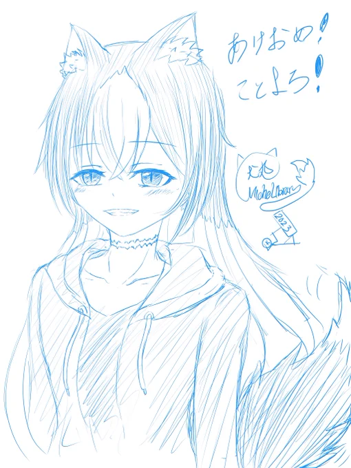 なんか今日だけで3枚描いてて草 