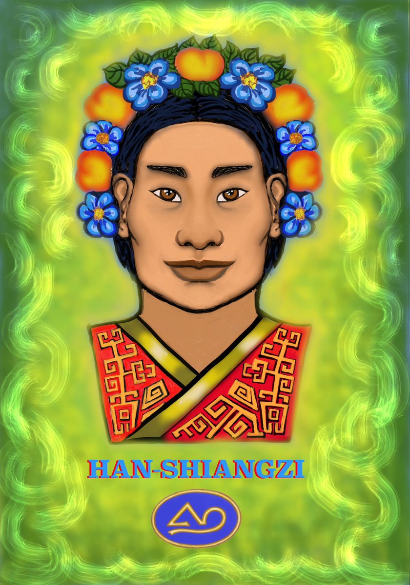 Elia42KA's tweet image. MITOLOGÍAS DEL MUNDO: #DiosesChinos 
HAN SHIANGZI tiene una edad casi de hombre maduro, pero él no ha perdido todavía sus bellos sueños infantiles, grandiosamente magníficos, colocados todavía en la mente como grandes
RETOS que marcarán la vida.@los7soles