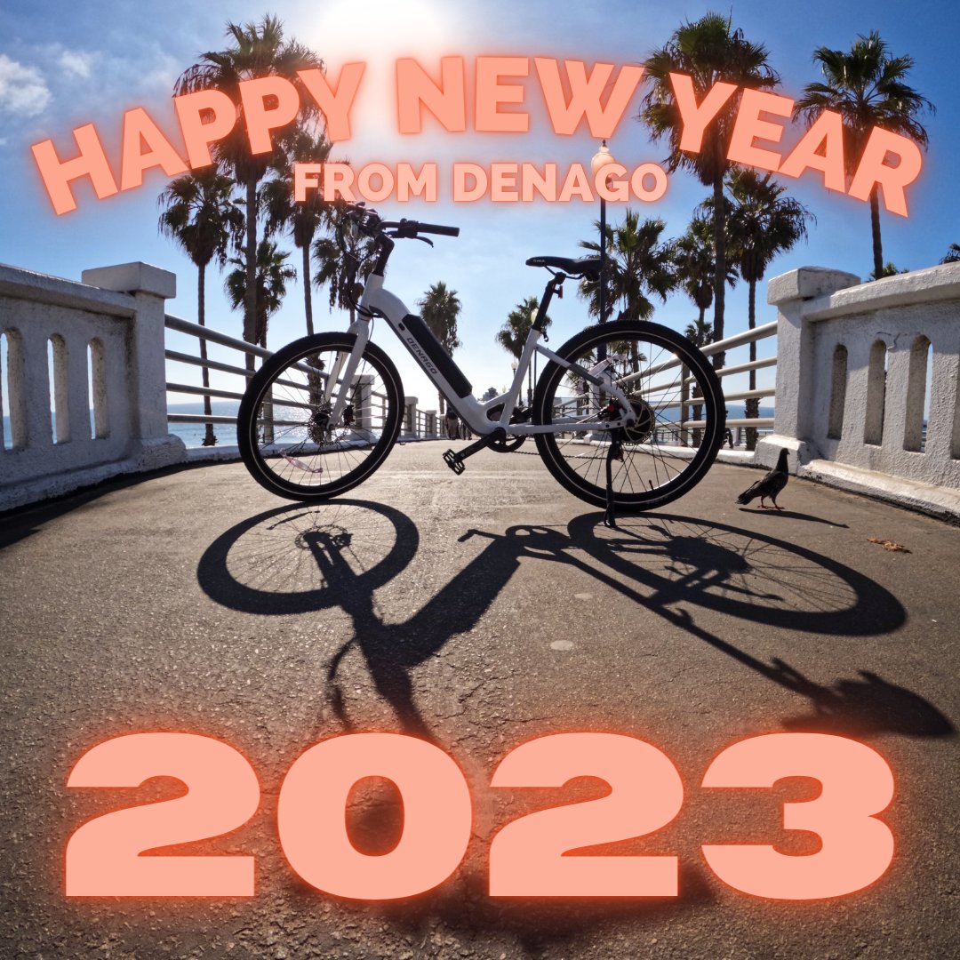 DenagoEbikes's tweet photo. 🎉HAPPY NEW YEAR FROM THE DENAGO TEAM 🎉 2023 is looking bigger than ever! #denago #newyear #ebike #biking https://t.co/KbqqxDTg5F