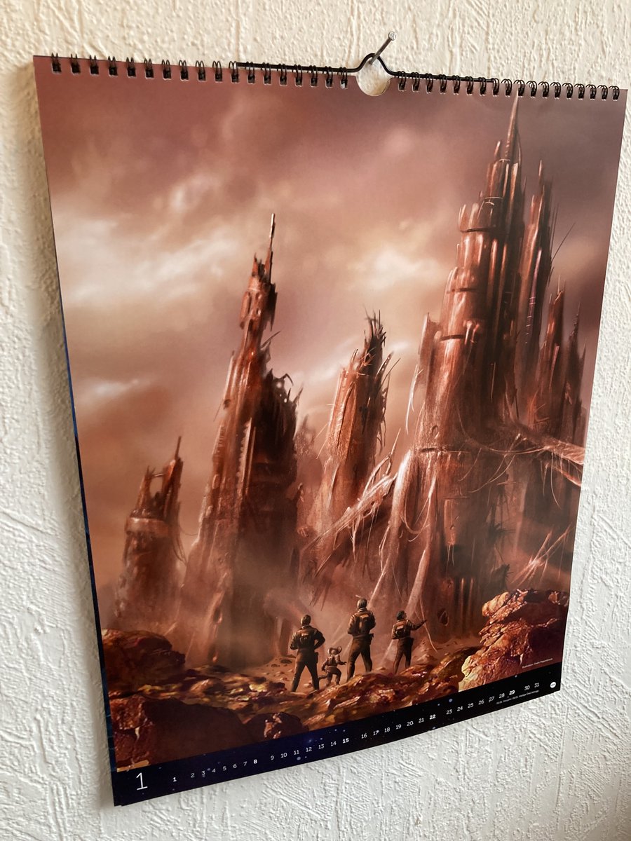 liz_gentges's tweet photo. Happy New Calendar(s) Day! 
(Von @PERRY_RHODAN und @bubelix 😍) https://t.co/FU7WdlNPyC