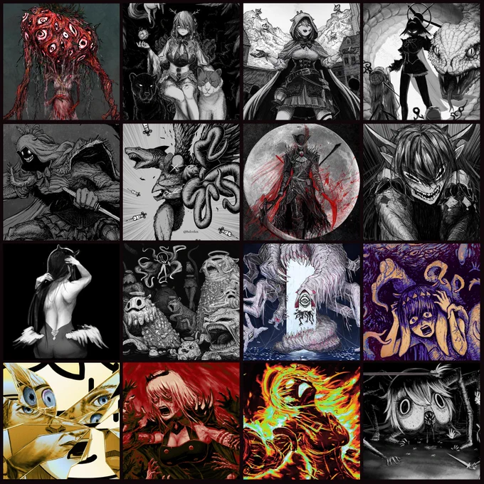 My 2022 art summary (Yep I'm butchering the format. lol)
Thank you everyone for such a fun year! now to make 2023 even better! 