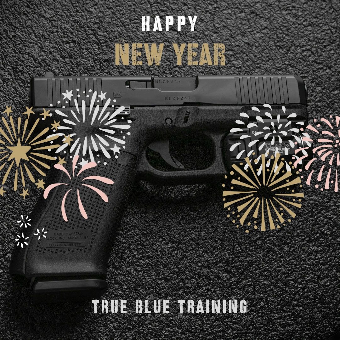 TrueBlueTraini1's tweet image. Happy New Year!  We posted several new courses to our page, truebluetraining.com #GirlsOnly #CouplesCourse #OpenCourse #RifleCourse #RedDot #GunSafety #TBT