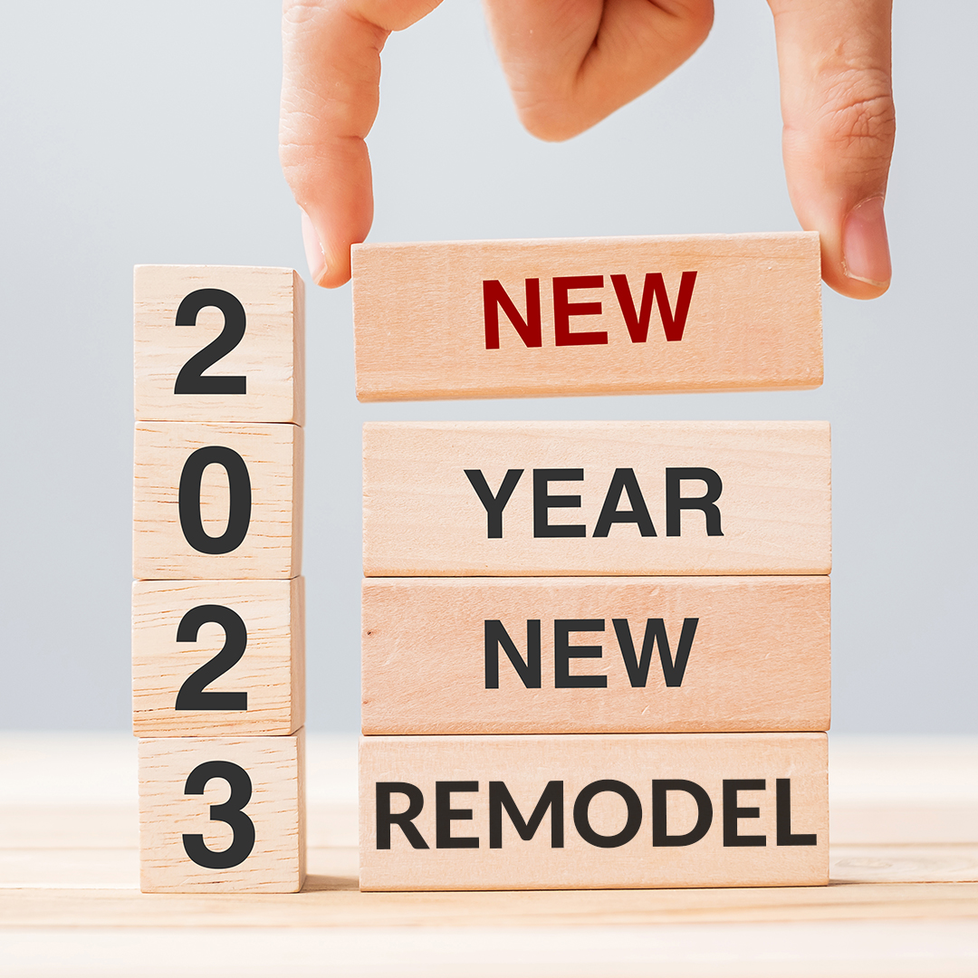 ChristiesDesign's tweet photo. It's a #NewYear! 

What's one remodeling goal you have for #2023? RT and let us know! 😁 https://t.co/dUzwCp2QKa